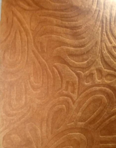 Relief paisley rug 160x230 terracotta textured patterned floor carpet Lagos Nigeria
