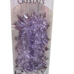 Acrylic Snow Flakes 4.5Cm Plum Ornament