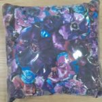 Printed Flowers On Black