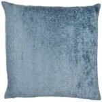 Cut Velvet Cushion Dots Blue 56 X 56