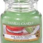 Classic Small Jar Macaron Treats Candle