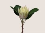 Artificial Flowers King Flower Cream