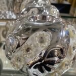 Home Deco Round Tealight Holder Small Silver