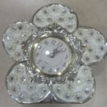 Home Deco Clock Bf2015187 Small Silver