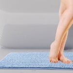 Noodle Non-Slip Bath Mat 40 X 60Cm Blue Bell