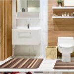 Jersey 2Pc Bath Mat Retail Pack Taupe