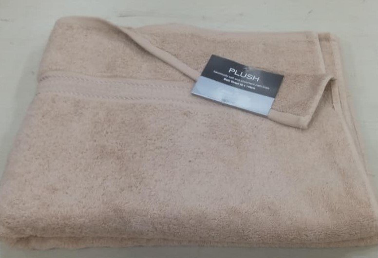 5050238191976 Bath Sheet Beige - Image 1