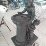 Children Playing Water Feature