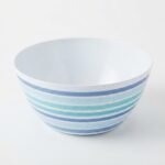 Durable 10-inch Aloha melamine salad bowl for indoor and outdoor dining and serving in Lagos, Nigeria