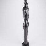 80cm couple sculpture large romantic resin decor floor ornament modern home Lagos Nigeria