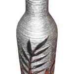 Leaf Design Bottle Vase 41 Cm