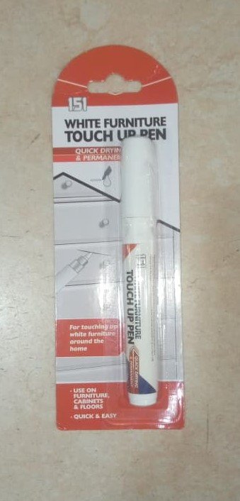 5053249220949 White Furniture Touch Up Marker Pen - Stationery Wholesale - Image 1
