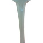 Vase Pipe In Cream Marble With Lip 40Cm