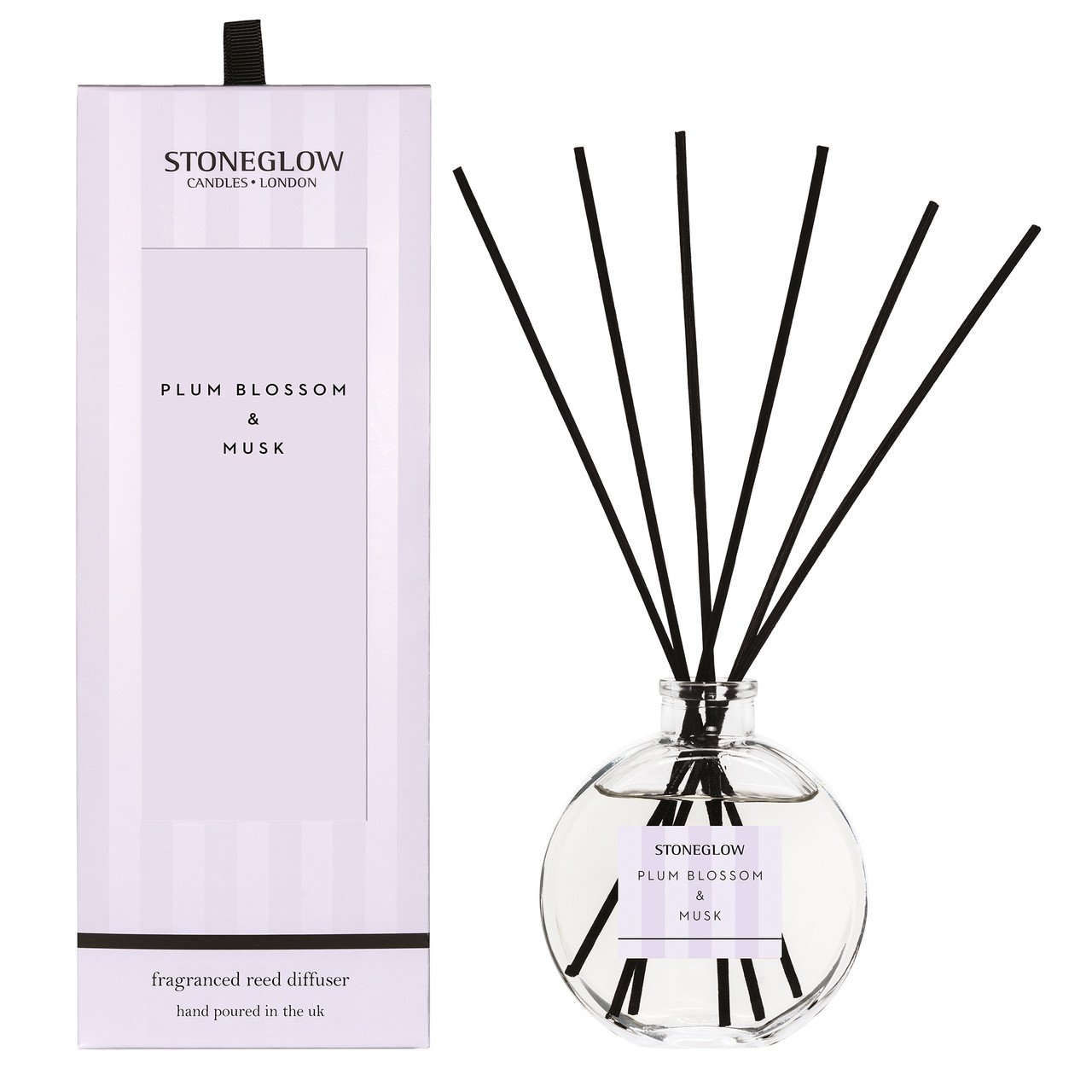 5055157351326 Modern Classics - Plum Blossom & Musk - Reed Diffuser 130Ml - Image 1
