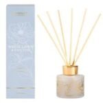 Day Flower - White Linen & Cotton - Reed Diffuser