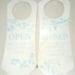 Closed Door Open Door Hanger