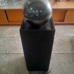 Quasar W.Ftain Blue Led On Met.Bal Décor