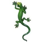 Green Gecko Wall Art 61*21Cm
