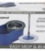 Blue and green easy mop bucket set with spin wringer for floor cleaning in Lagos Nigeria modern home cleaning tool