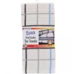 5 Pk Hotel Quality Tea Towels