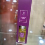 Premium 300Ml Reed Diffuser With Silver Top Scented Lavender