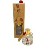 Eleves 40Ml Luxury Decal Reed Diffuser With Pompom Winter Berries