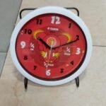 D/Pink Chillies Da Hong Wall Clock 25Cm