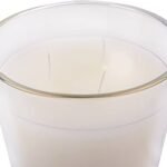 Pearlised White Led Colour Changing Candle White Musk