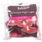Baltus 20Pk 8Hr Night Lights Winter Fruits -Tealight Candle