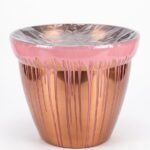 Vibrant 39cm red planter for indoor and outdoor garden floral display in Lagos, Nigeria