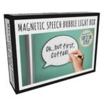 Magnetic Speech Bubble Torch Light Box
