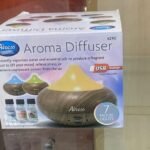 Colour Changing Wood Effect Humidifier