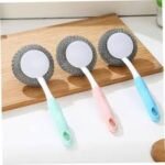 Dish Scrubbing Brush 3 Colors Assorted