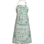 Porter Apron Green 100% Cotton