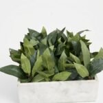 Realistic green Concobox Laurel Verde artificial foliage for luxury floral arrangements in Lagos, Nigeria