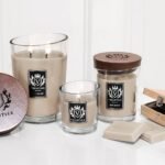 Vellutier Small Candle-Cafe Aulait