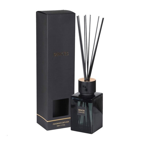 Onyx reed diffuser 500ml in sleek bottle with reeds for home fragrance in Lagos, Nigeria