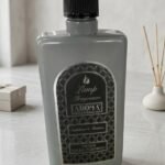 500ml Sandalwood and Mandarin luxury glass reed diffuser for home décor in Lagos, Nigeria