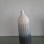 Medium White / Grey Bottom Table Vase
