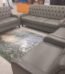 Spacious 7-seater grey fabric sofa set with comfortable cushions for large living rooms in Lagos.