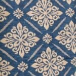 5ft by 7ft Nourison Maxell MAE03 abstract area rug in teal, beige, and grey for living room décor in Lagos, Nigeria