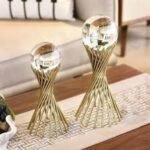 Set Of Twisted Ornament Table Décor