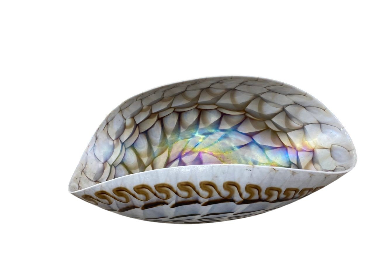60476 Decorative Bowl With Snail Shell - Image 1
