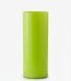 Tall 50x20cm lime green and white cylinder glass vase for luxury home floral arrangements in Lagos, Nigeria