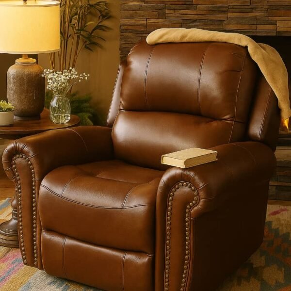 Brown recliner chair padded living room seat in Lagos, Nigeria