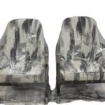 White And Black Chairs Set Of Two