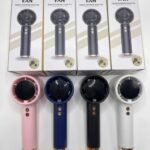 Compact 3000mAh high-speed handheld fan with three adjustable speeds for personal cooling in Lagos, Nigeria