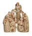 Holy Family and angel nativity figurine set (10H) showing Mary, Joseph, baby Jesus with angel for Christmas décor in Lagos, Nigeria
