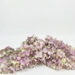 120cm lilac and green hydrangea flower head for luxury event décor in Lagos, Nigeria