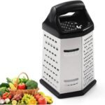 23Cm Steel 6 Sided Grater